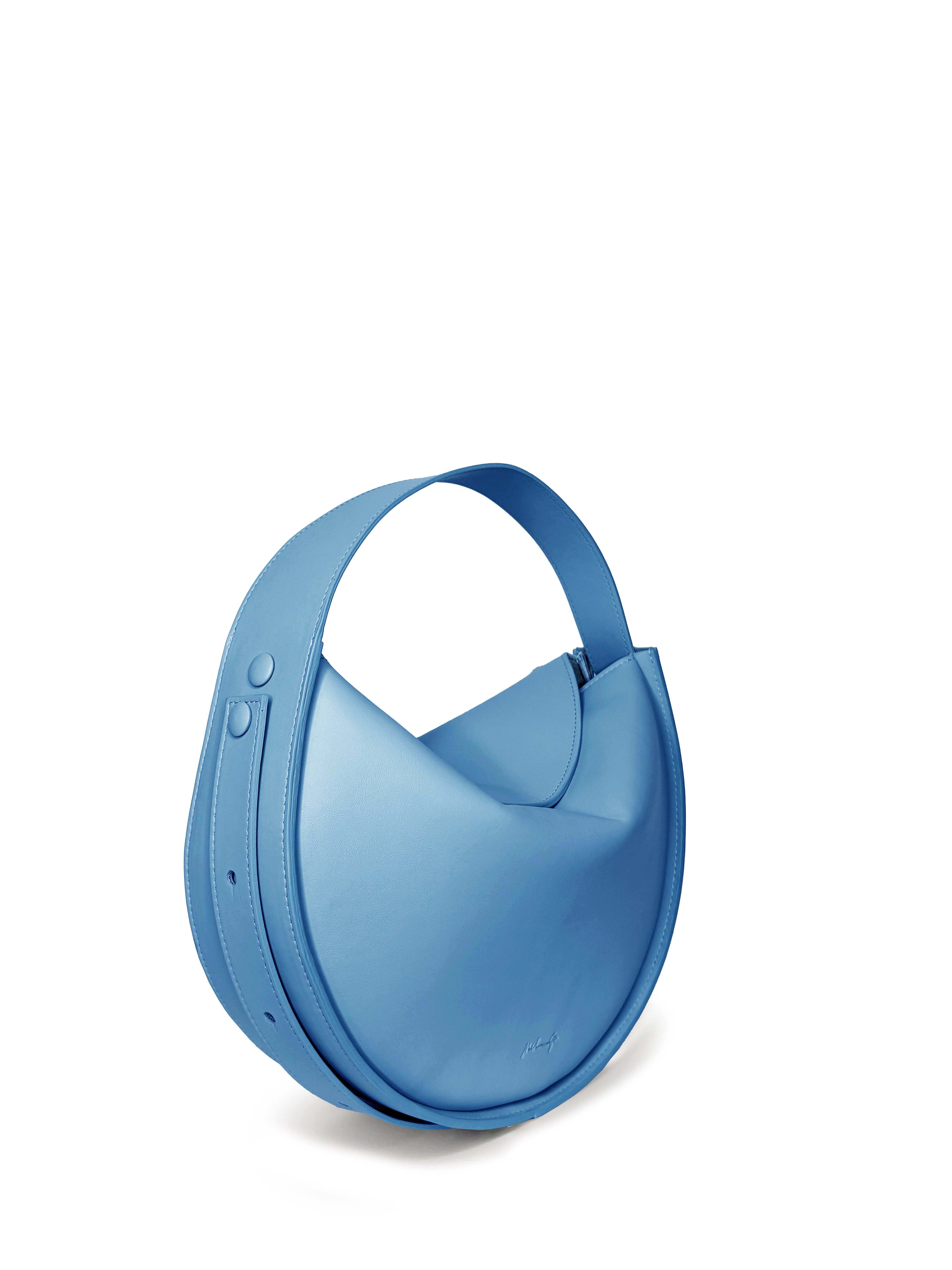 ALMA BORSA A SPALLA CIELO