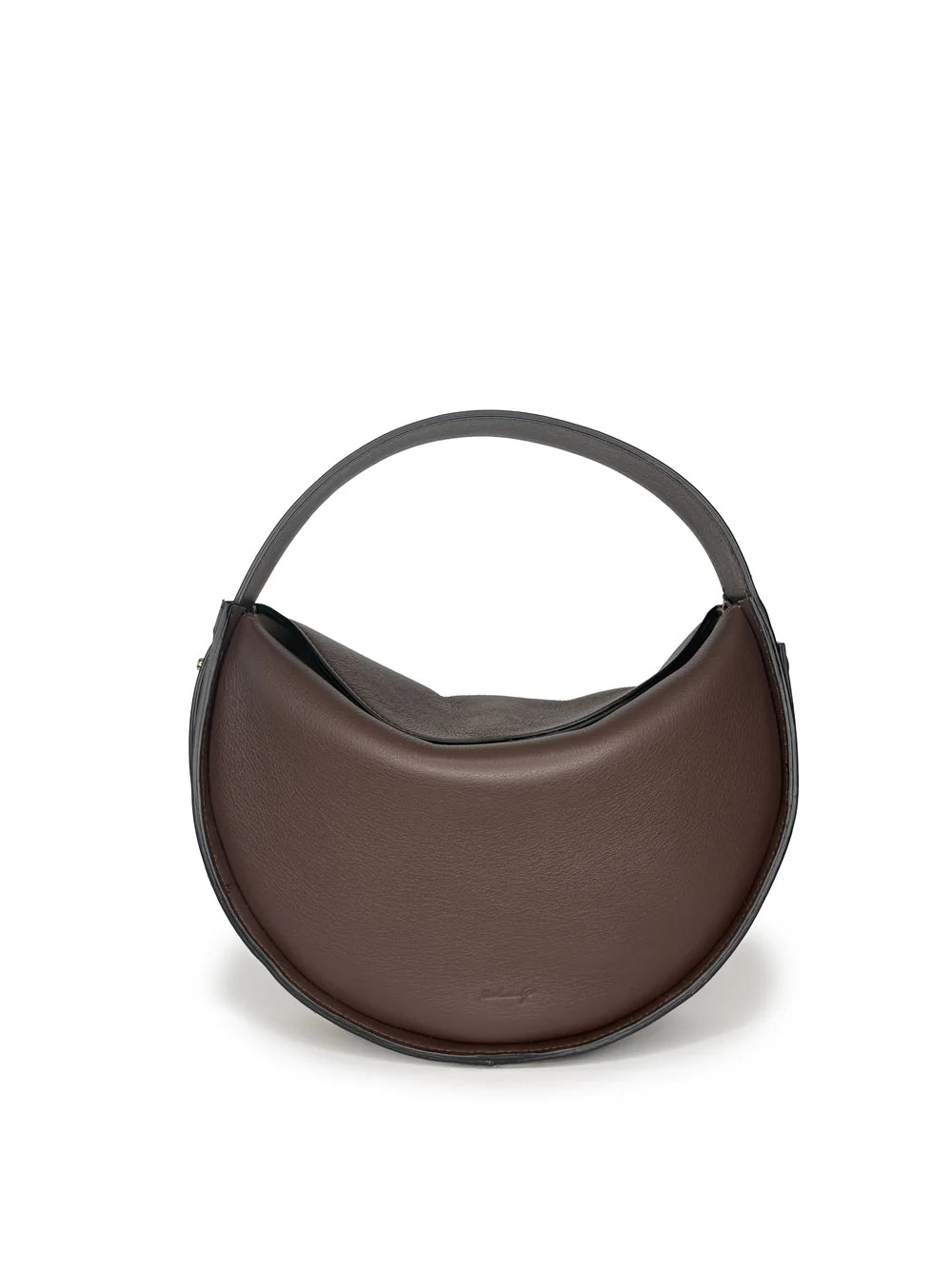 ALMA BORSA A SPALLA CASTANO