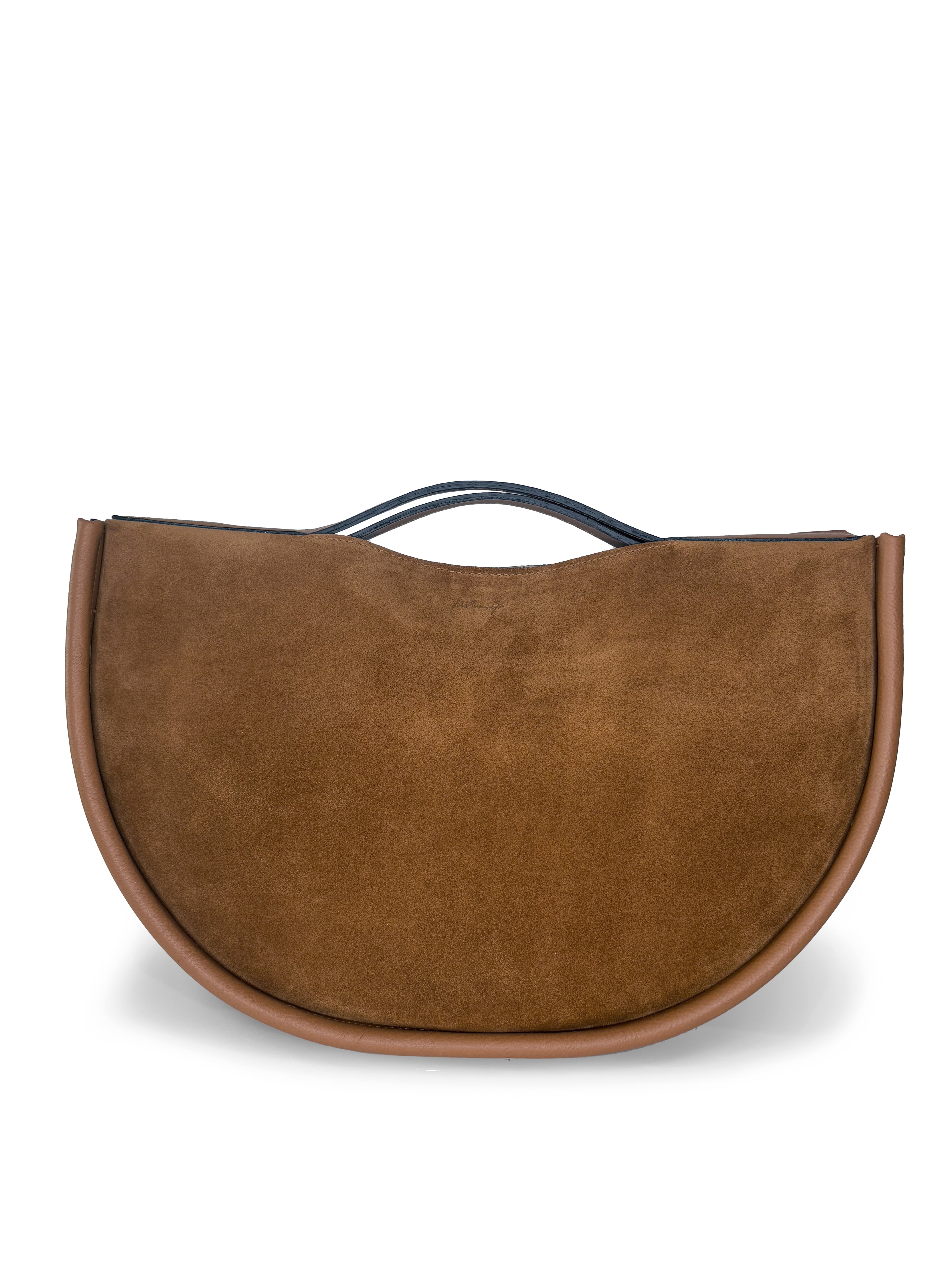 LIA BORSA A MANO IN CAMOSCIO CUOIO