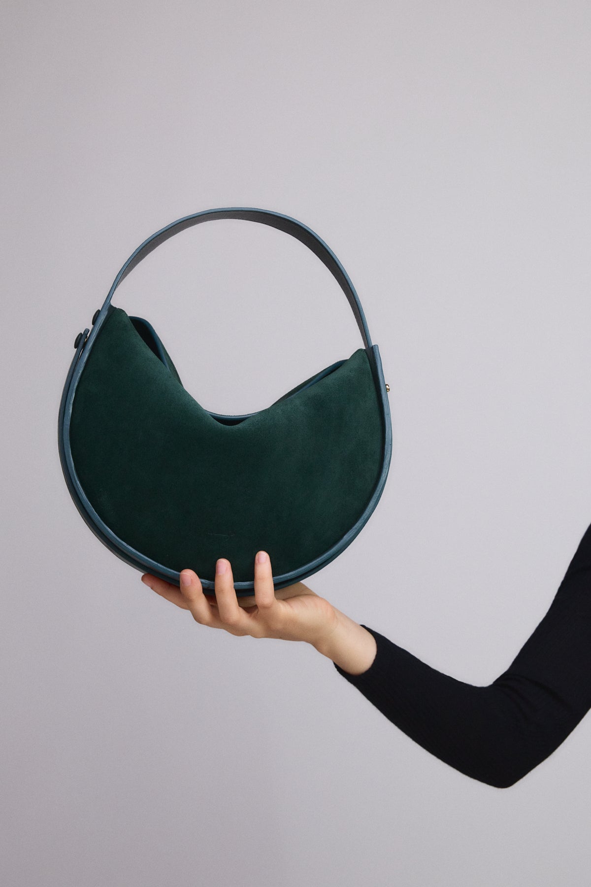 ALMA BORSA A SPALLA PINO SUEDE
