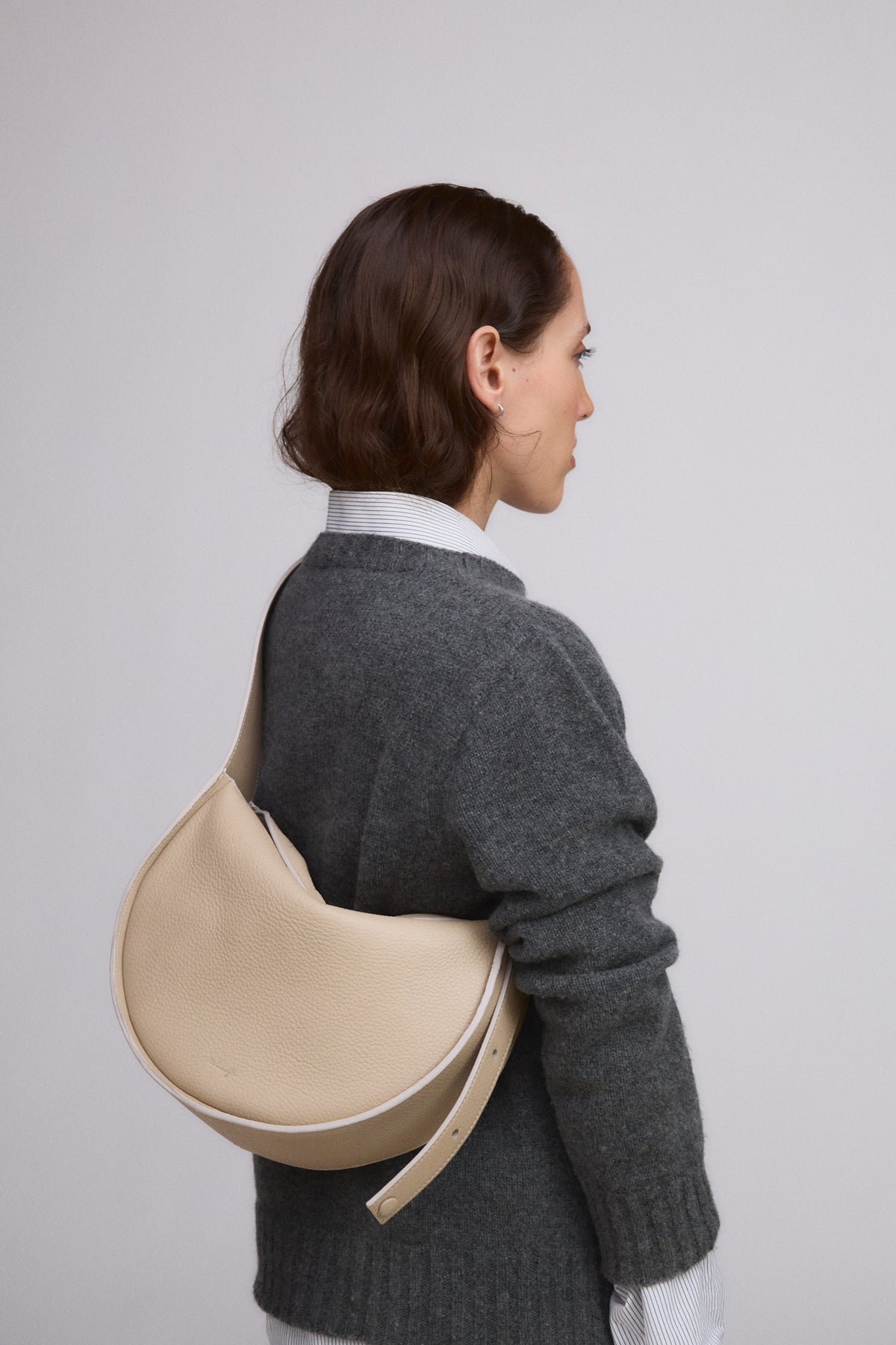 ALMA BORSA A SPALLA BEIGE