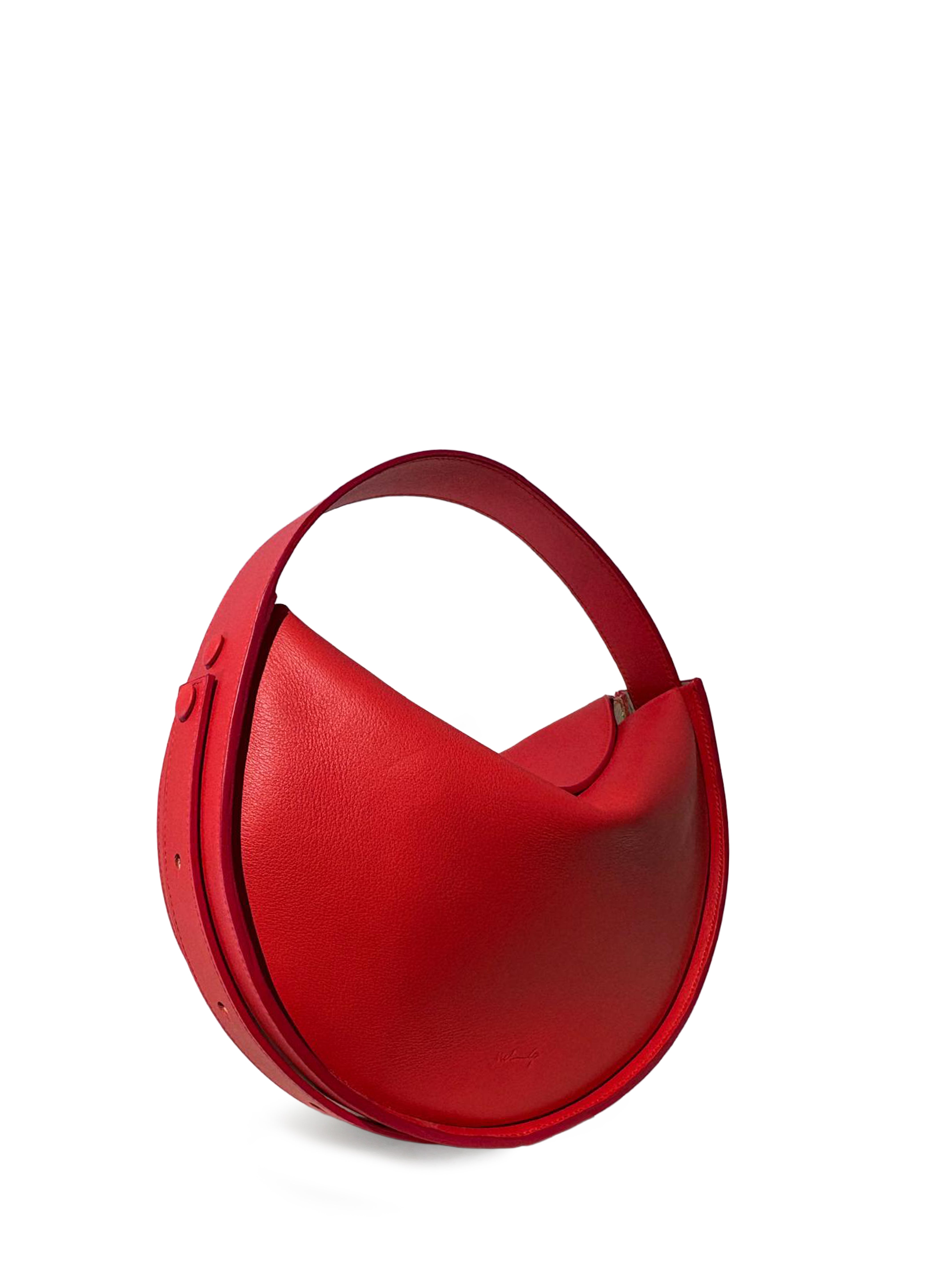 ALMA BORSA A SPALLA ROSSO