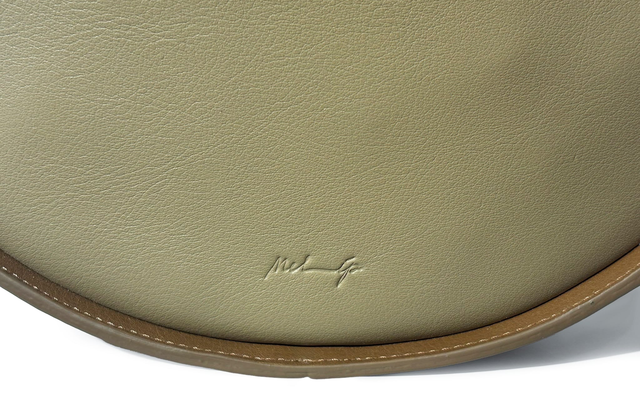 ALMA BORSA A SPALLA BICOLOR SALVIA-KHAKI