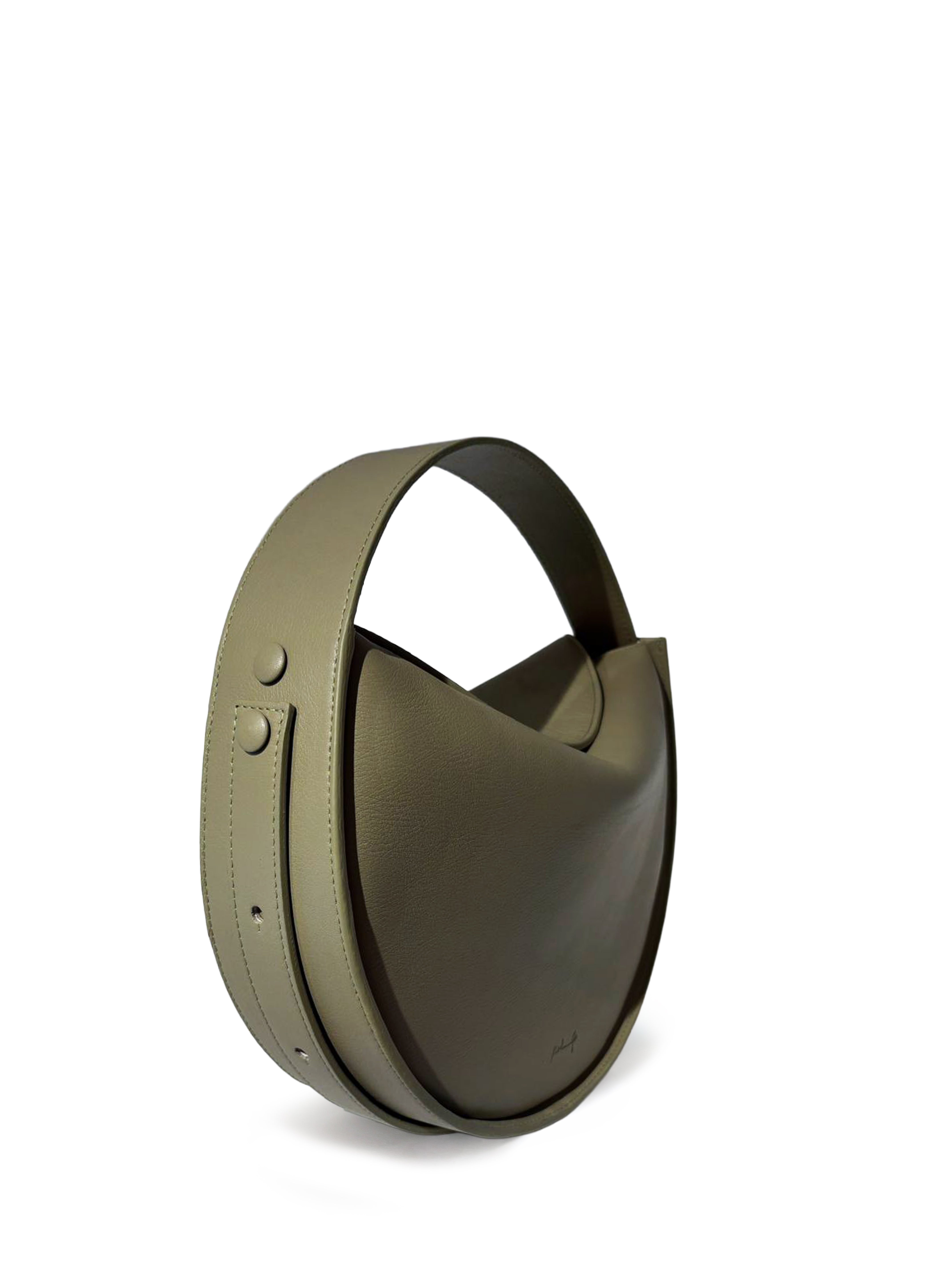 ALMA BORSA A SPALLA SALVIA