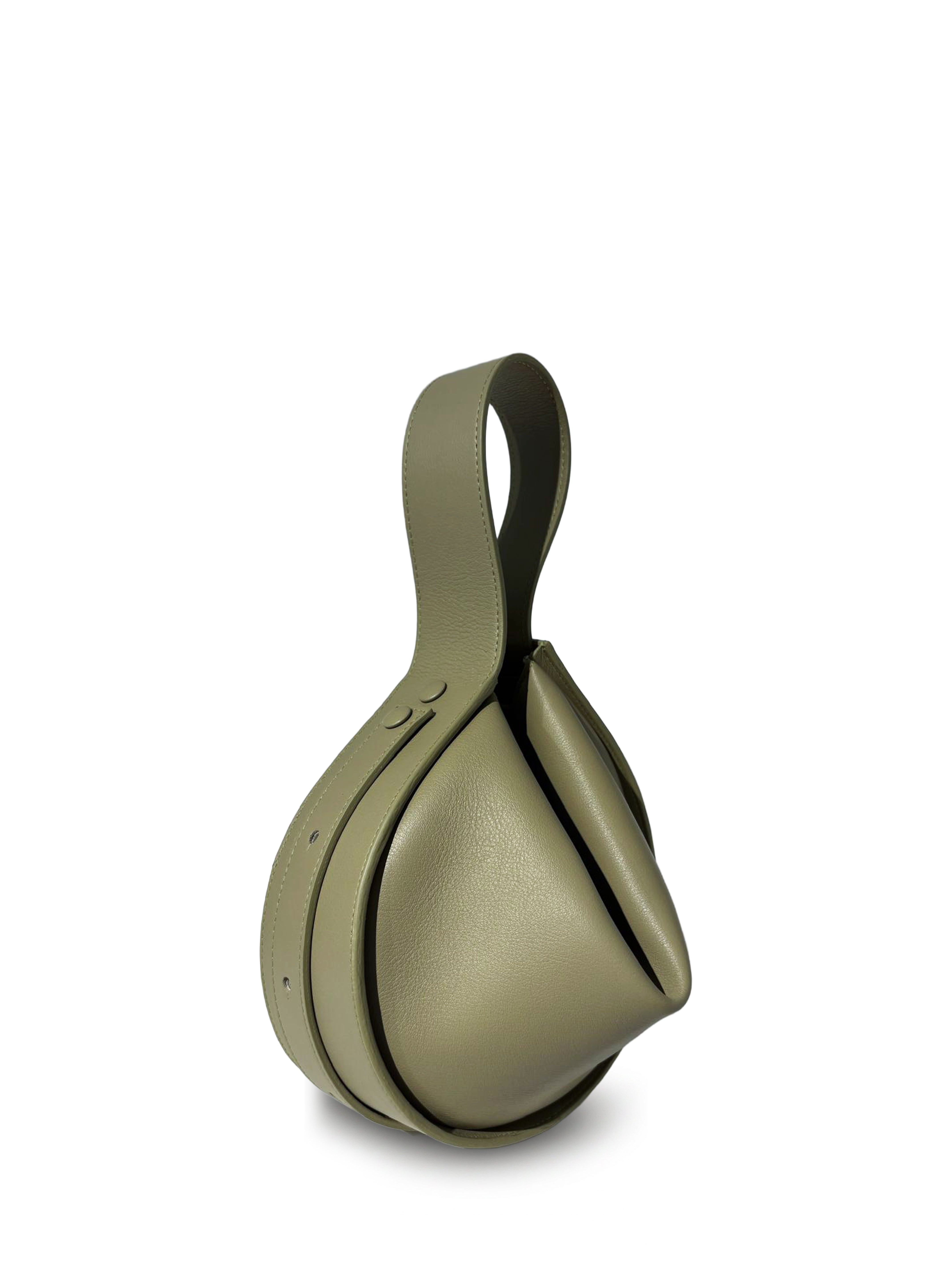 ALMA BORSA A SPALLA SALVIA