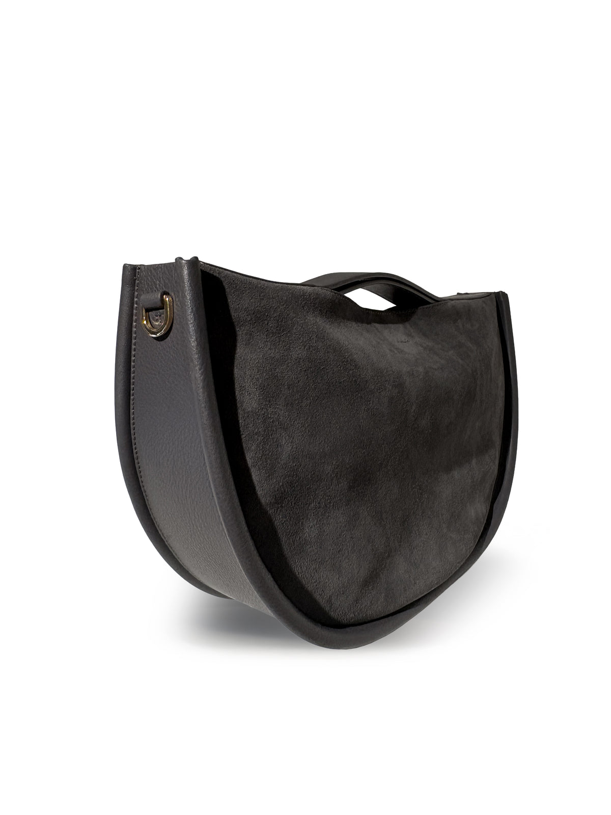 LIA BORSA A MANO GRIGIO SUEDE