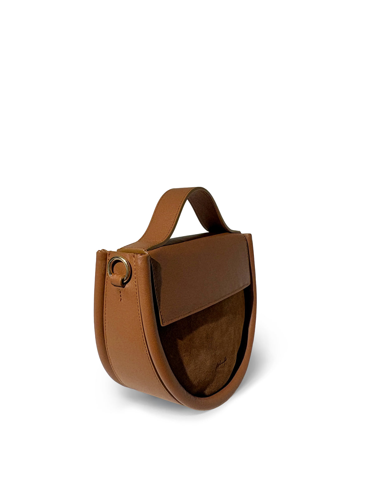 NINA BORSA A TRACOLLA CUOIO SUEDE