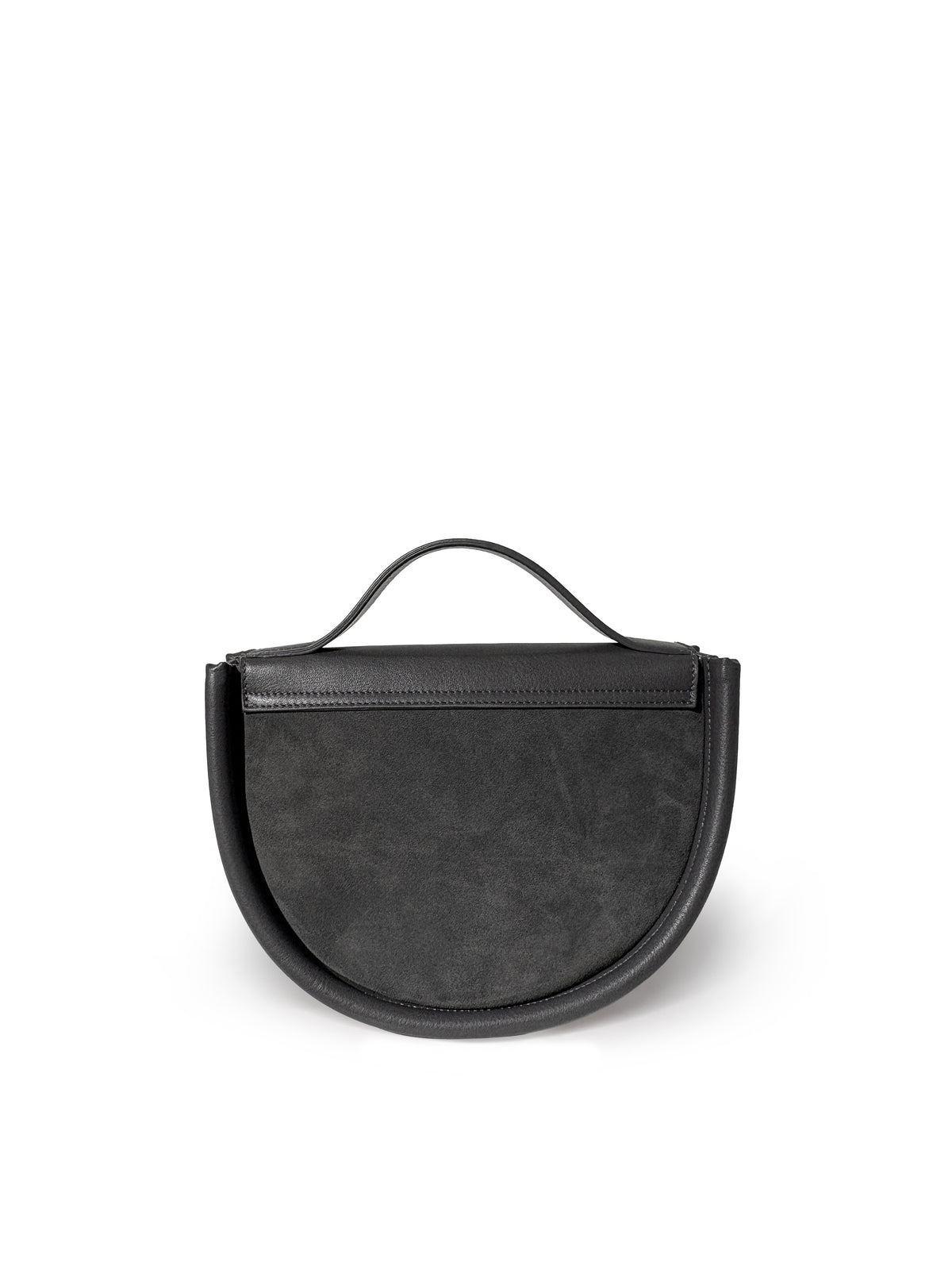 NINA BORSA A TRACOLLA GRIGIO SUEDE