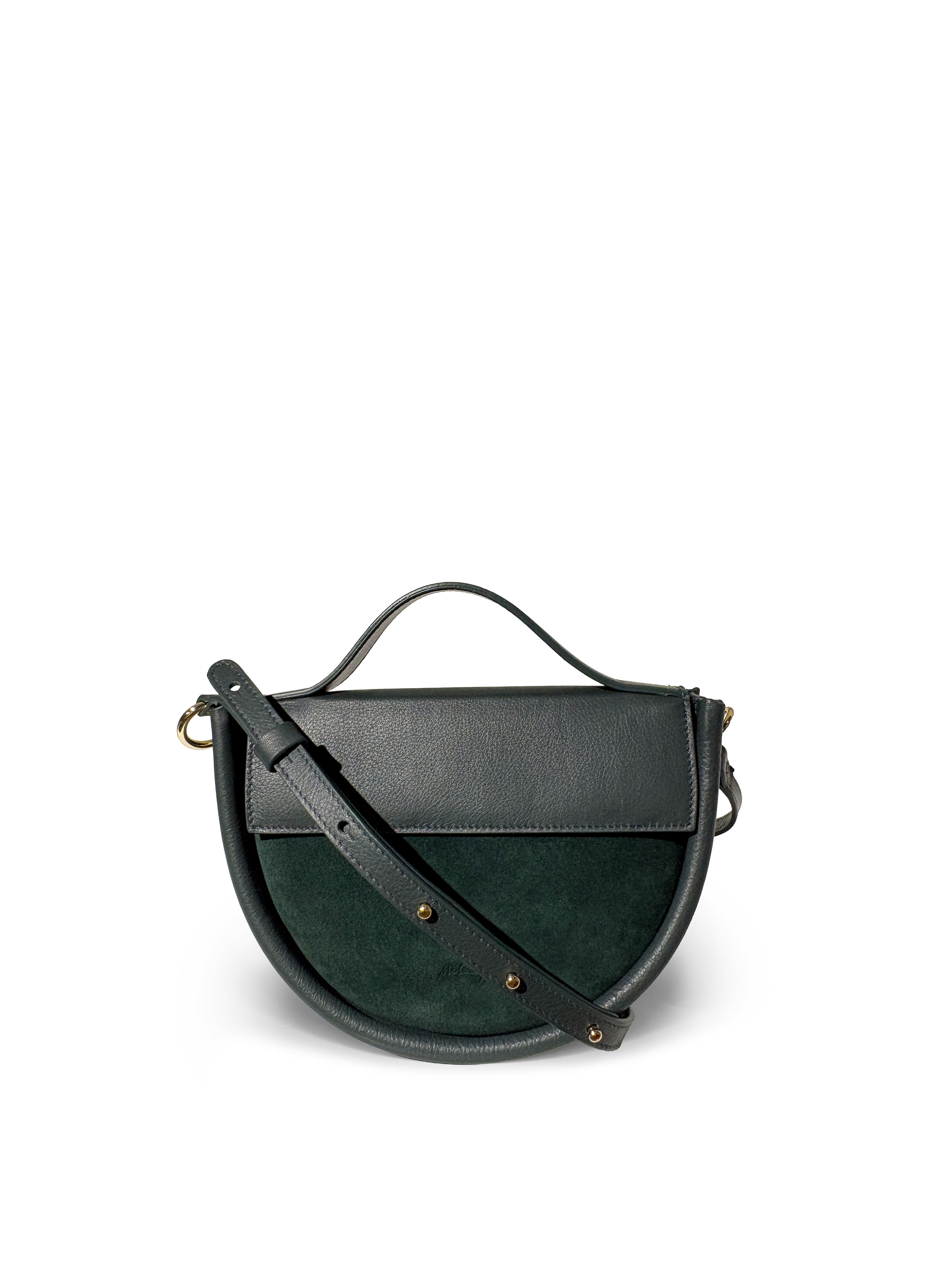 NINA BORSA A TRACOLLA PINO SUEDE