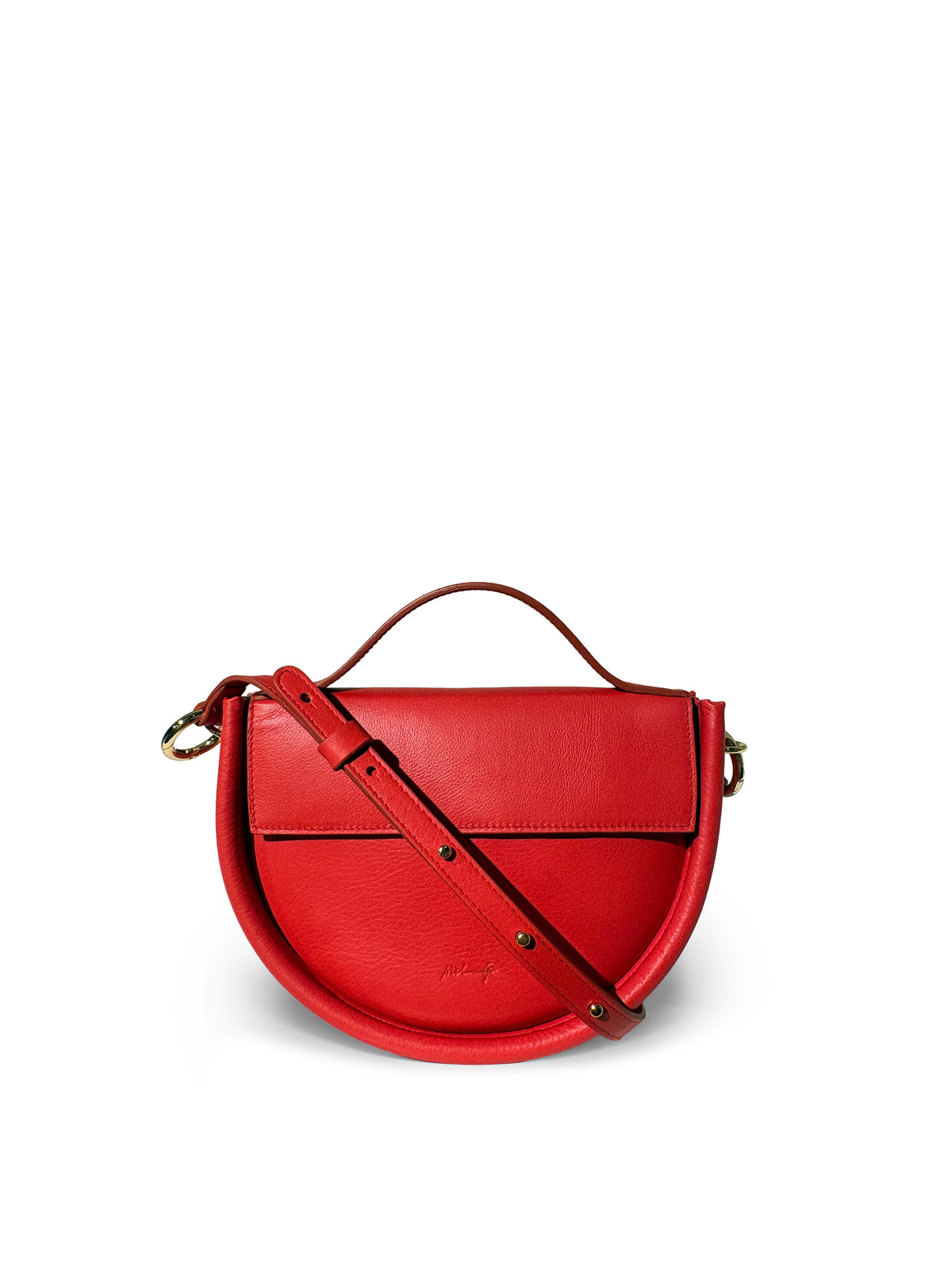 NINA BORSA A TRACOLLA ROSSO